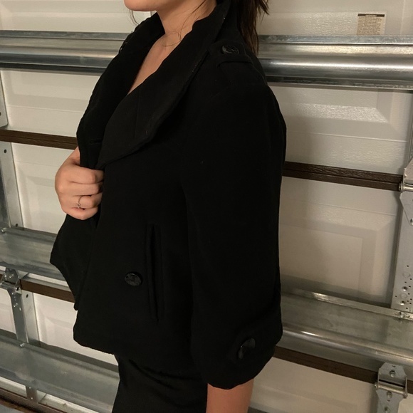 BLAQUE LABEL CROPPED PEACOAT - Picture 3 of 3